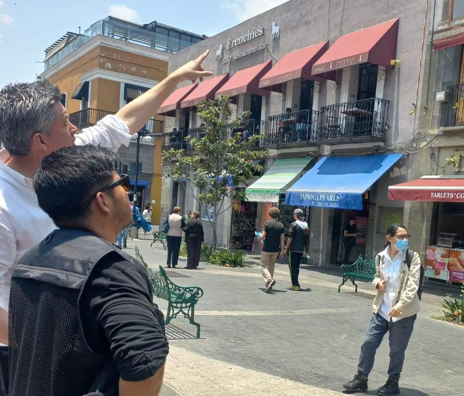 Ayuntamiento de Puebla canaliza 345 reportes para atender problemáticas en el Centro Histórico