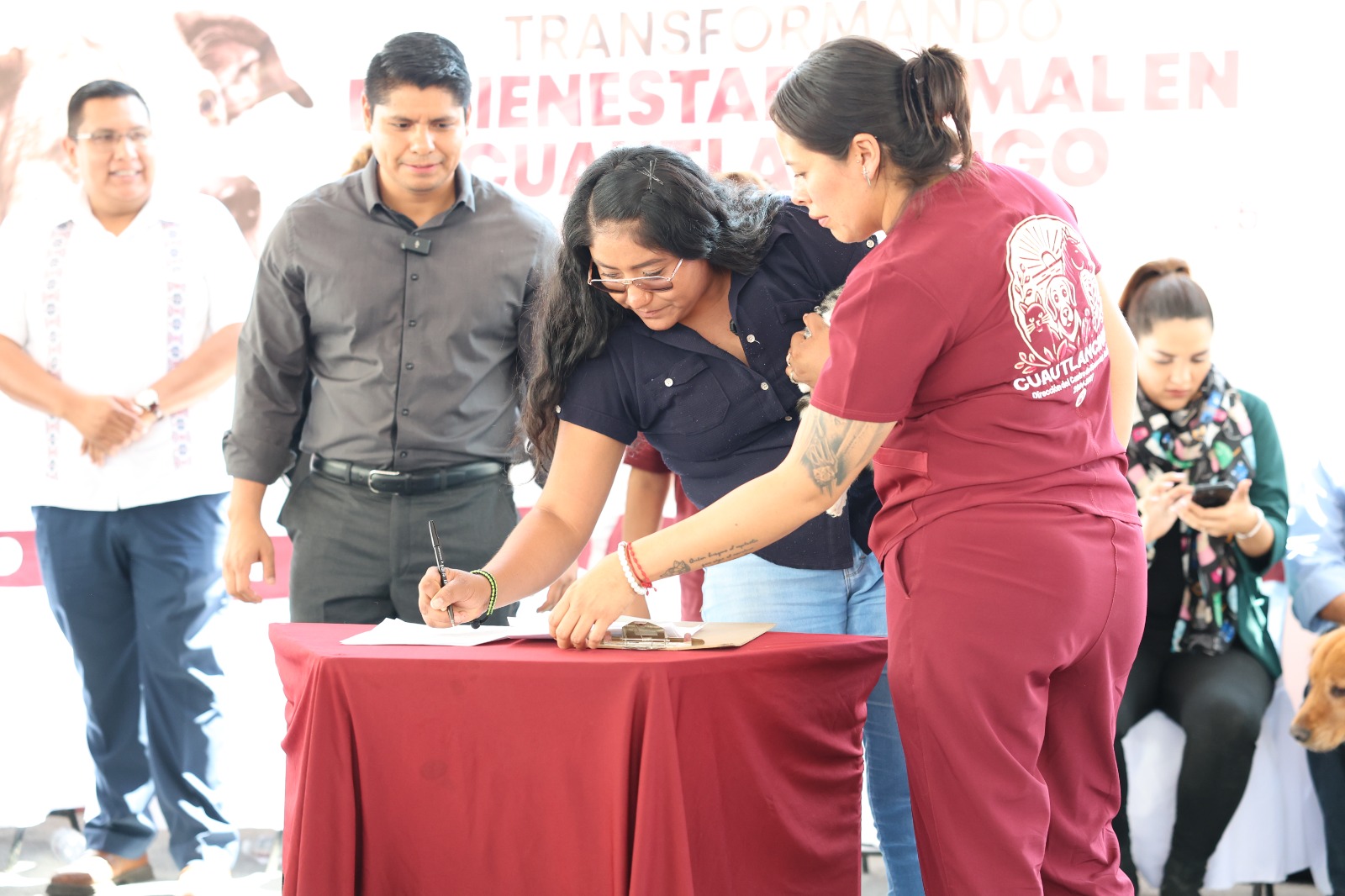 Anuncia Omar Muñoz futura instalación de un Centro Micro Regional de Bienestar Animal en Cuautlancingo 