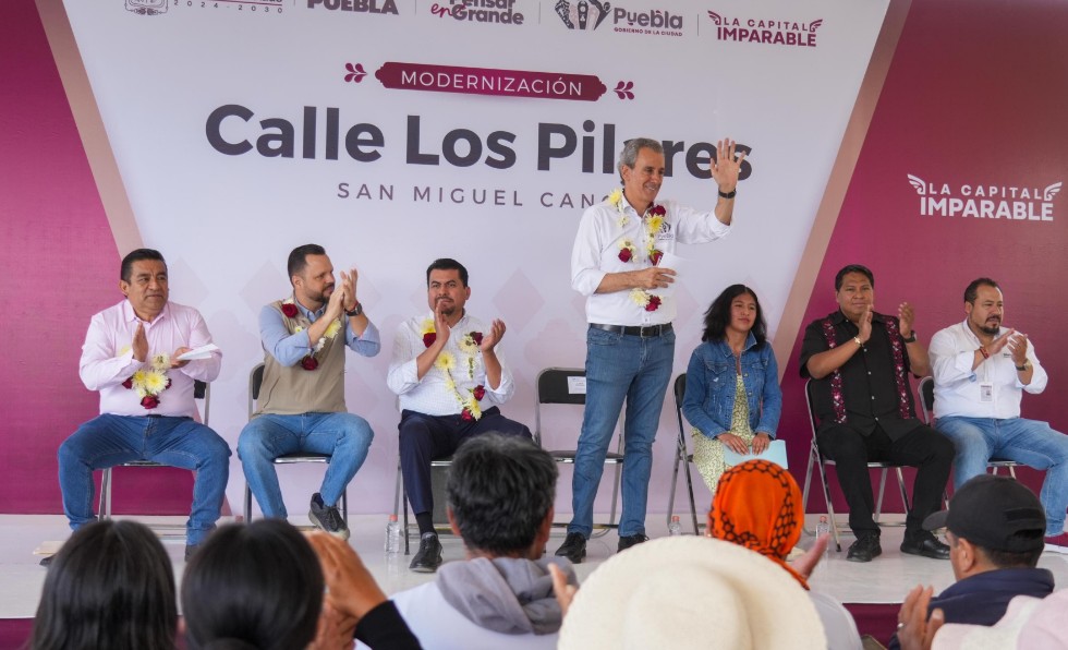 Modernización en San Miguel Canoa transforma la vialidad y la seguridad