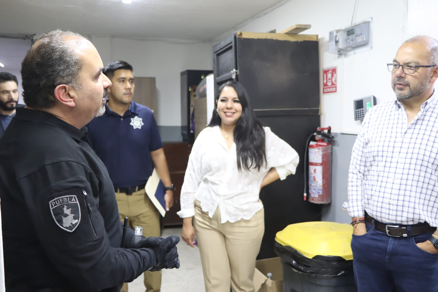 Tonantzin Fernández y autoridades estatales supervisan el Centro Regional Penitenciario de San Pedro Cholula
