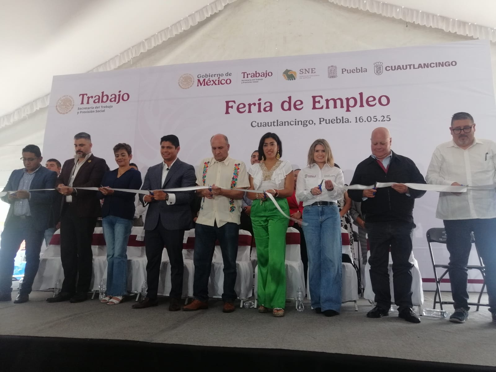 Cuautlancingo busca equilibrar crecimiento económico con desarrollo social en Feria Nacional de Empleo