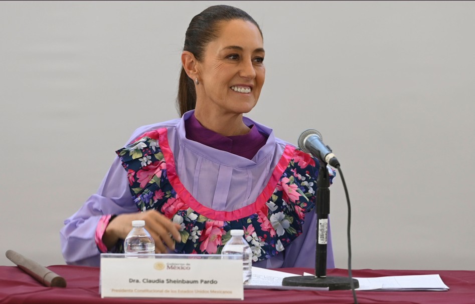 Sheinbaum denuncia campaña en su contra a días de la elección judicial