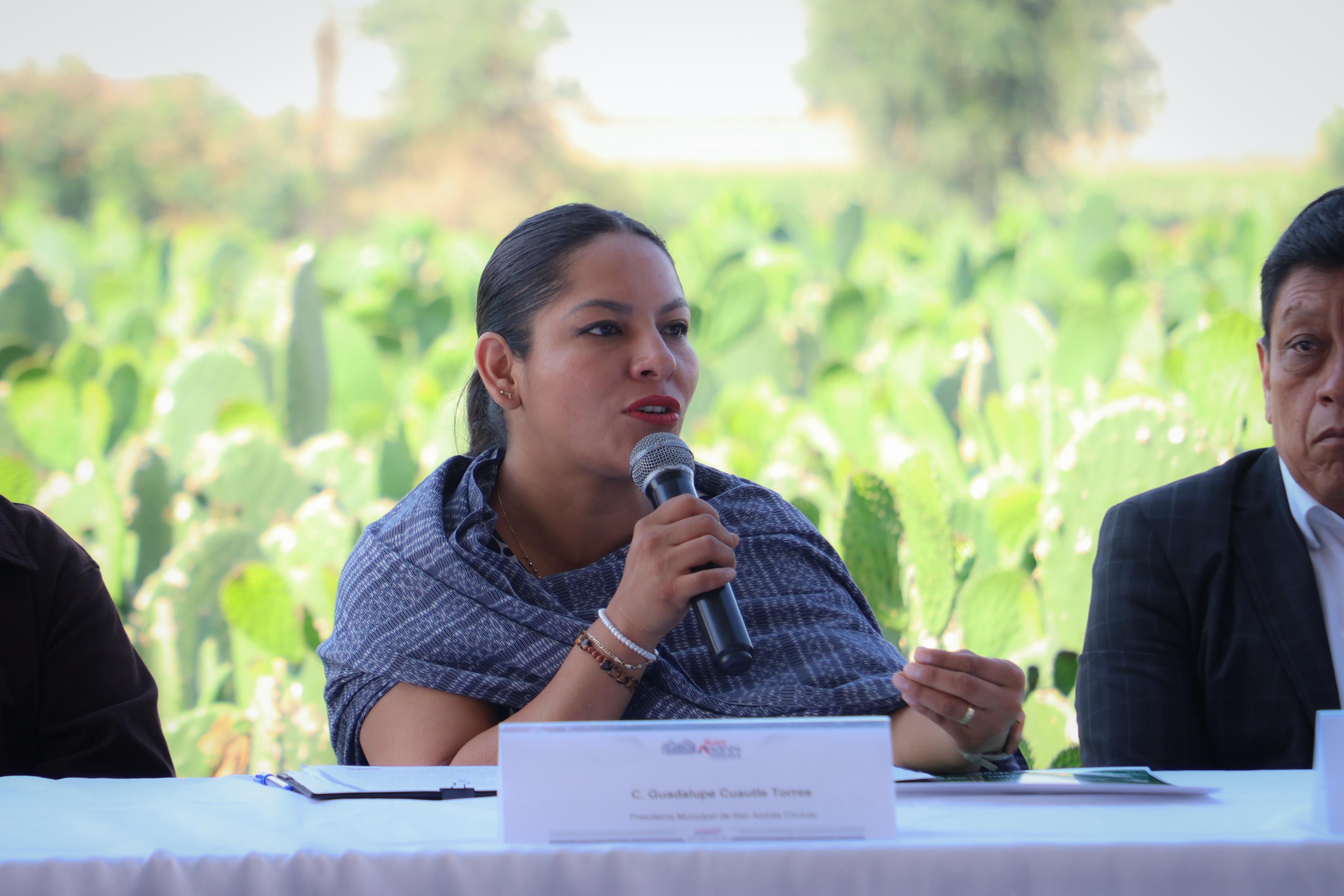 Presenta Lupita Cuautle la 29ª Feria del Nopal en Tlaxcalancingo