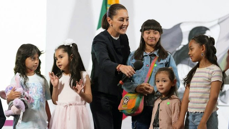 Claudia Sheinbaum inicia construcción de cinco CECI en Ciudad Juárez