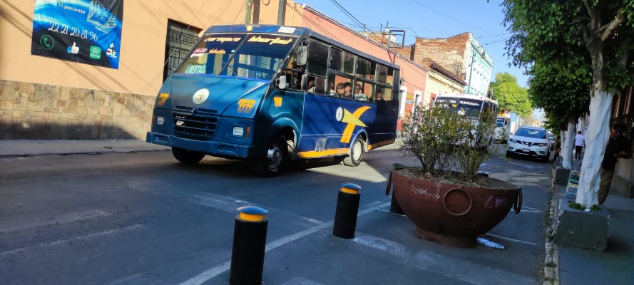 Reemplacamiento en Puebla será obligatorio para transporte público 
