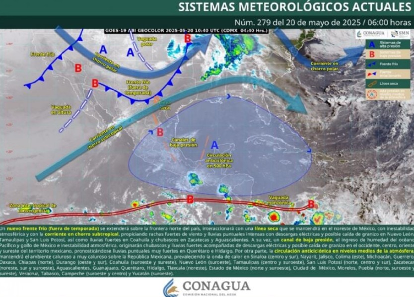 Pronóstico del clima para este martes 20 de mayo: condiciones extremas