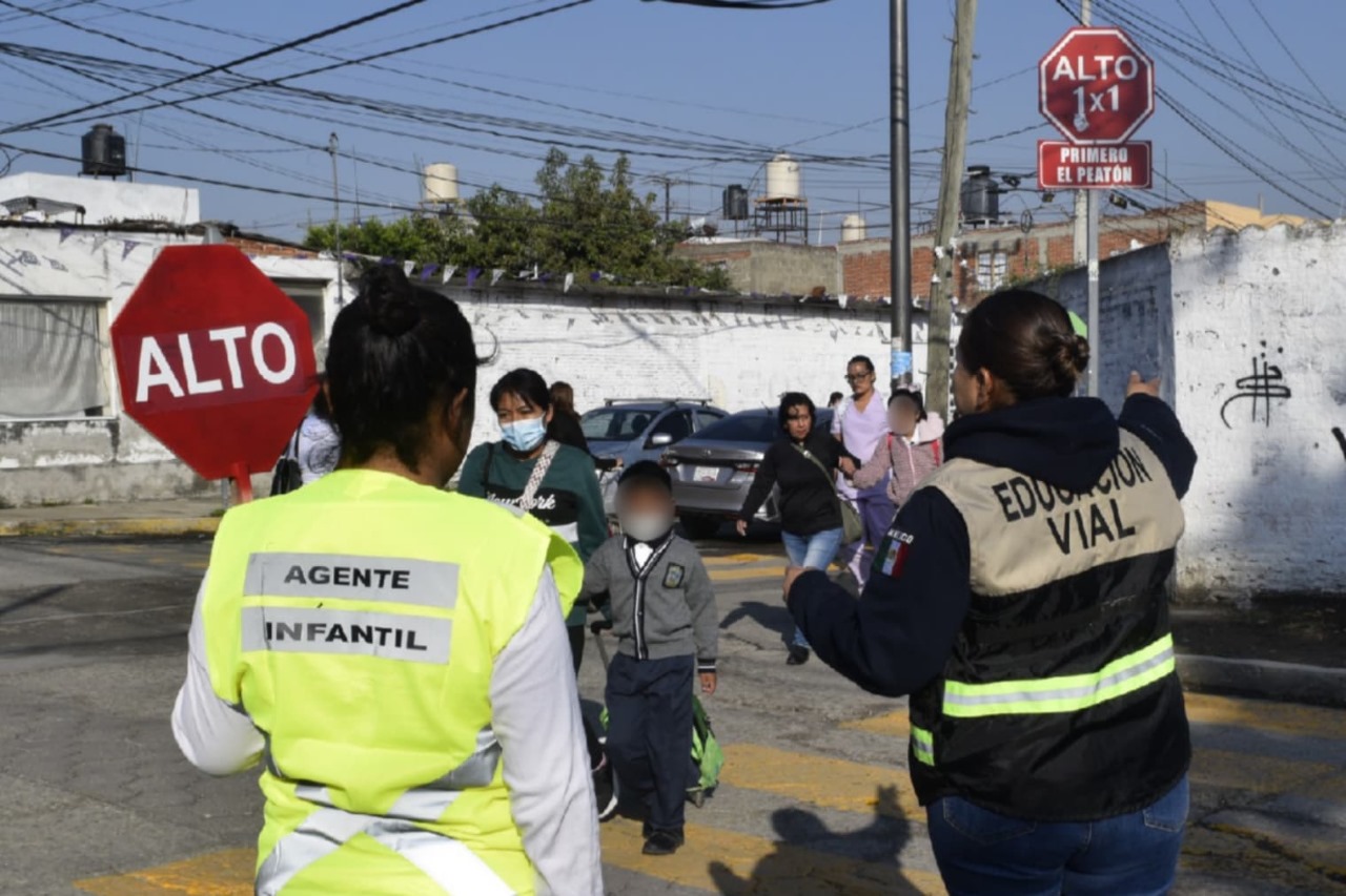 San Pedro Cholula fortalece la movilidad escolar con el programa “Escuela Vial Segura”