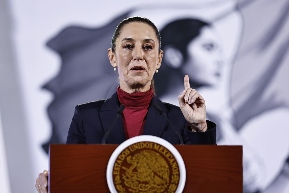 Claudia Sheinbaum rechaza militarización fronteriza acordada por Trump