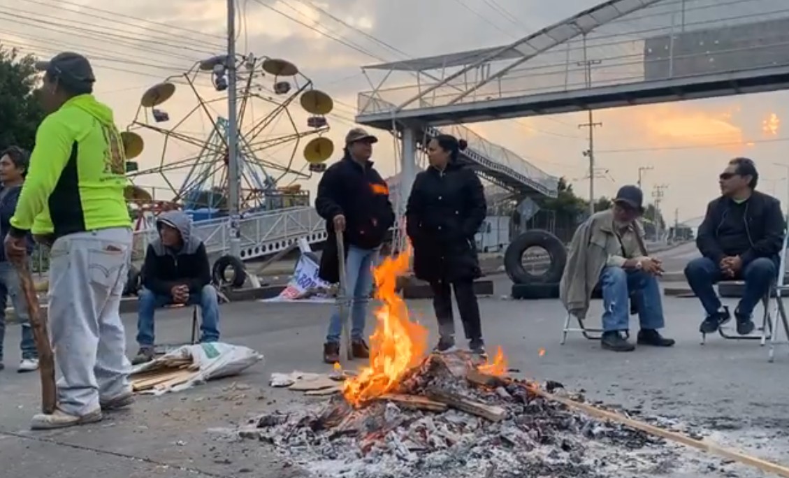 Carretera Atlixco cerrada: 24 horas de protesta sin solución