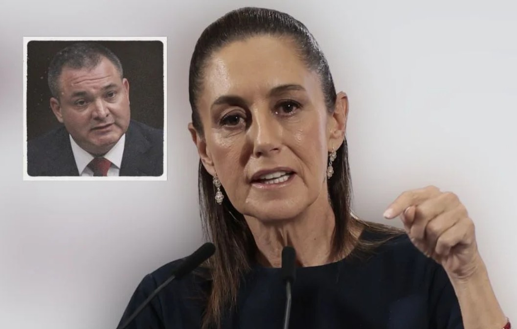 García Luna y su esposa deberán devolver $2,488 millones; Sheinbaum: "Es como robarse un tren"