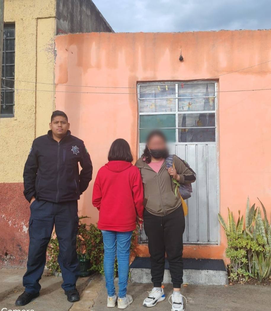 Localizan a menor desaparecida gracias a coordinación entre la SSCholula y FGE