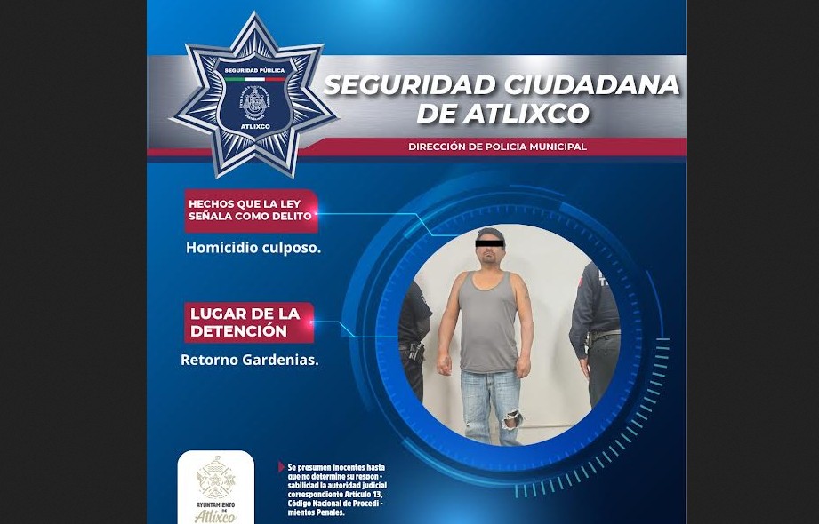 Actuación inmediata ante trágico accidente en Atlixco