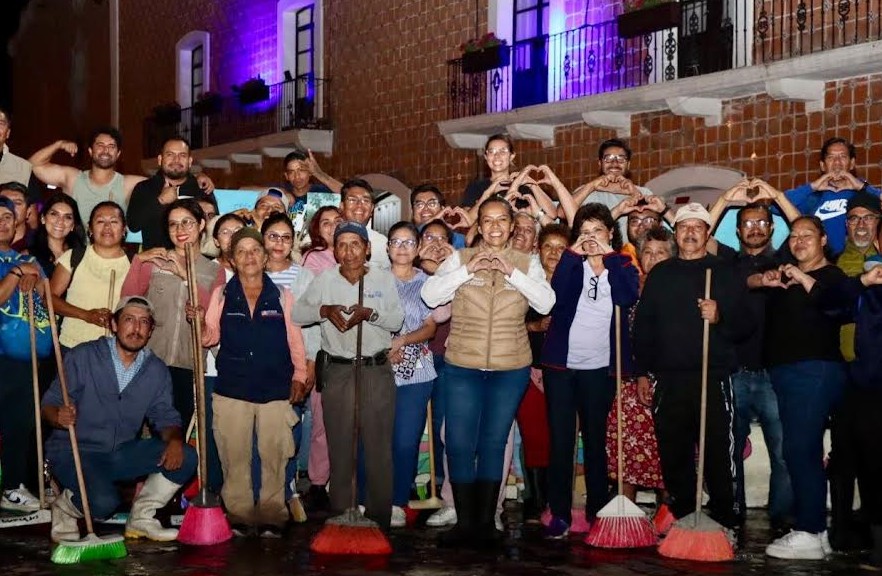 Atlixco impulsa faenas comunitarias para mejorar entornos y fortalecer lazos sociales