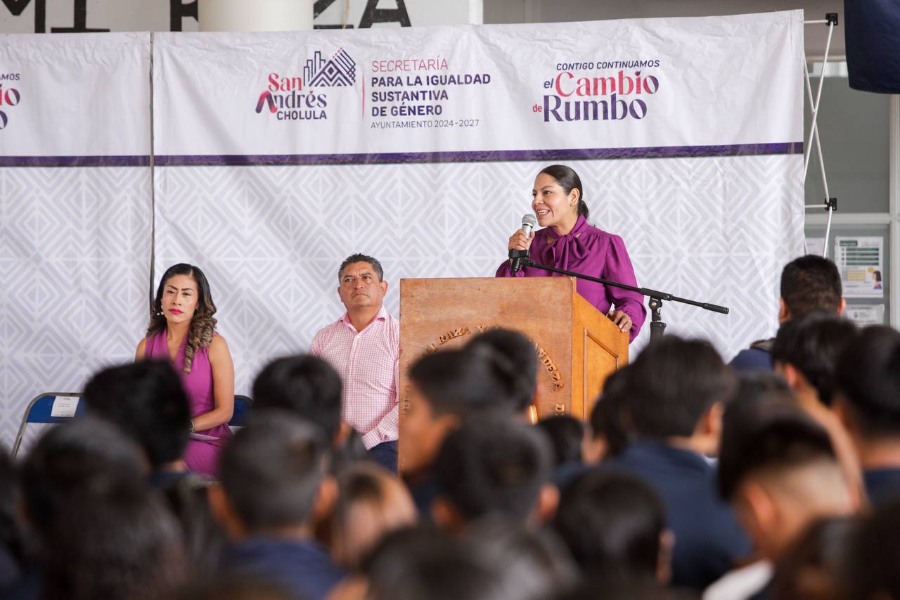 Más entornos escolares seguros para niñas y mujeres en San Andrés Cholula