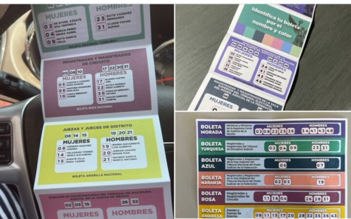 INE prohíbe “acordeones” de voto rumbo a la elección judicial