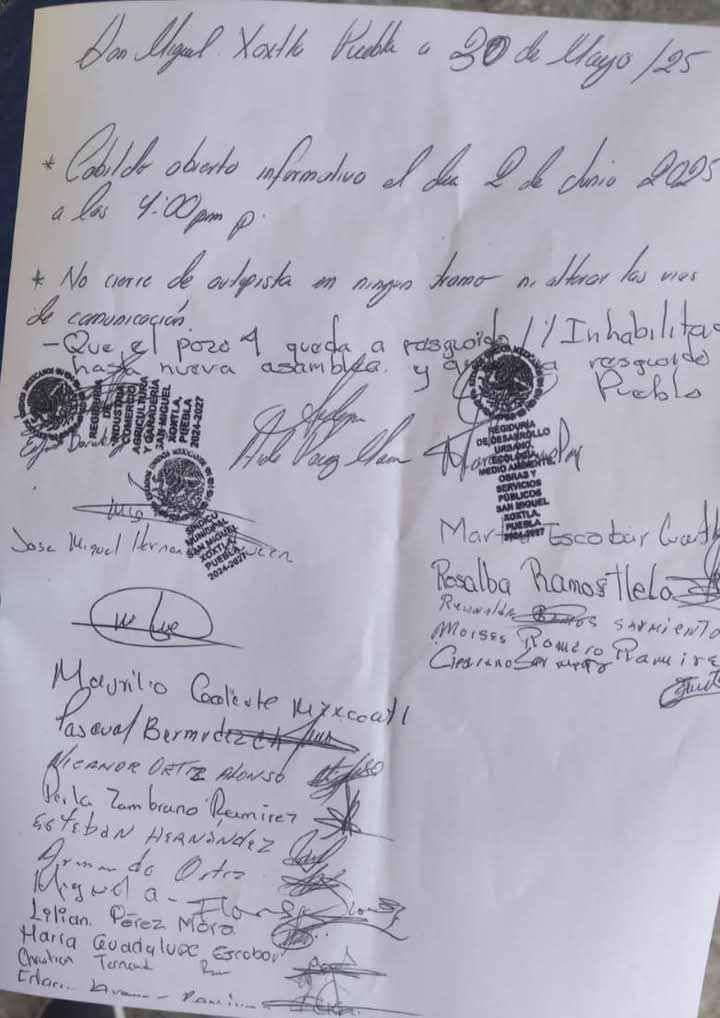 Refrendan Gobierno Estatal diálogo y esperan asamblea vecinal en Xoxtla 