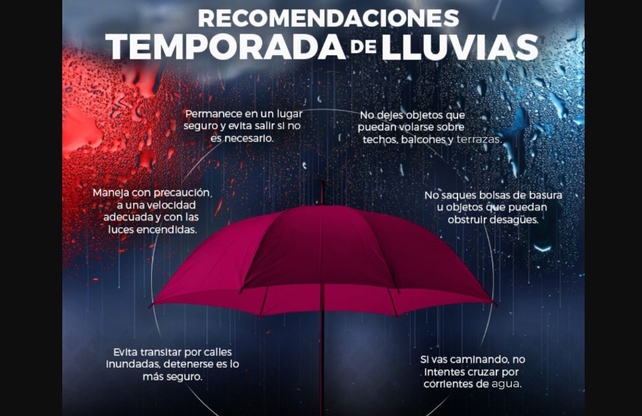 Gobierno de Puebla emite alerta por lluvias y tormentas eléctricas