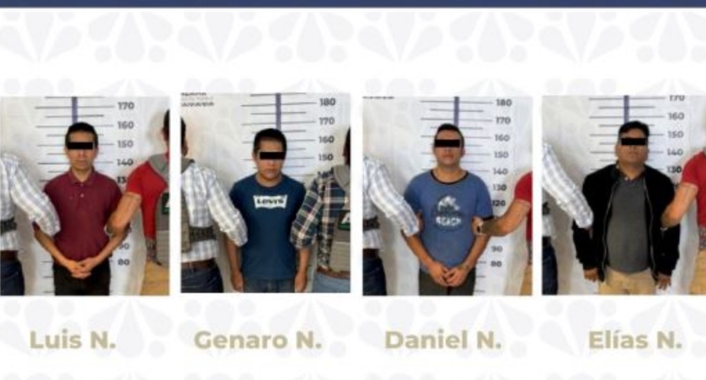 Detienen a cuatro hombres por homicidio en anexo de Huauchinango