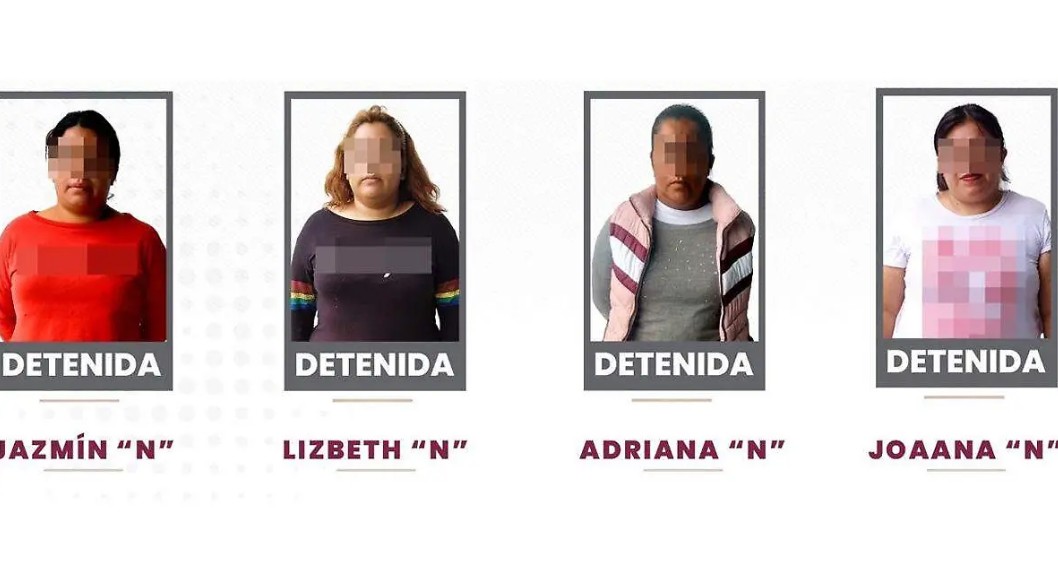 Detienen en Puebla a cuatro mujeres por asalto en transporte público