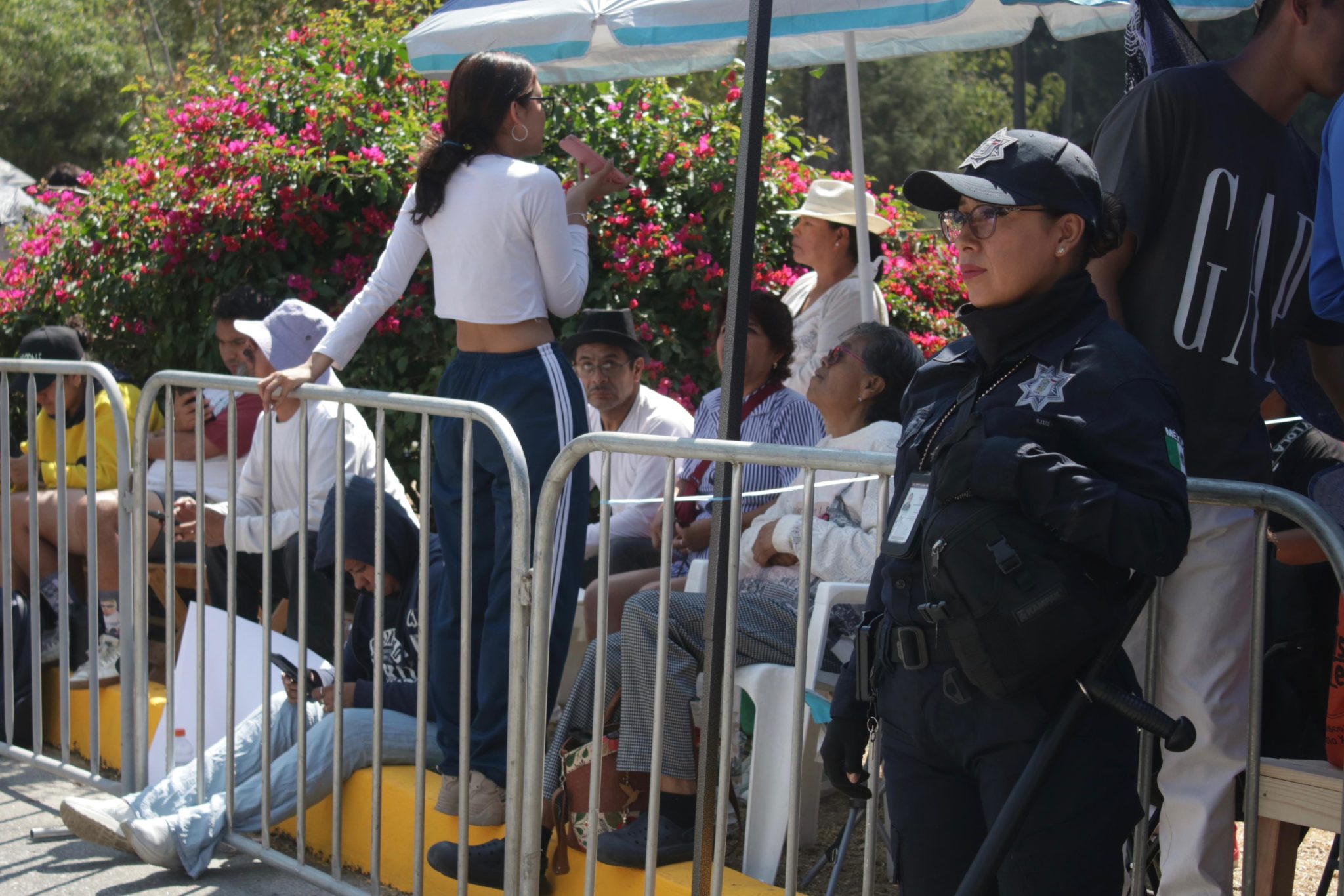 Reporta SSP saldo blanco durante desfile del 5 de Mayo en Puebla