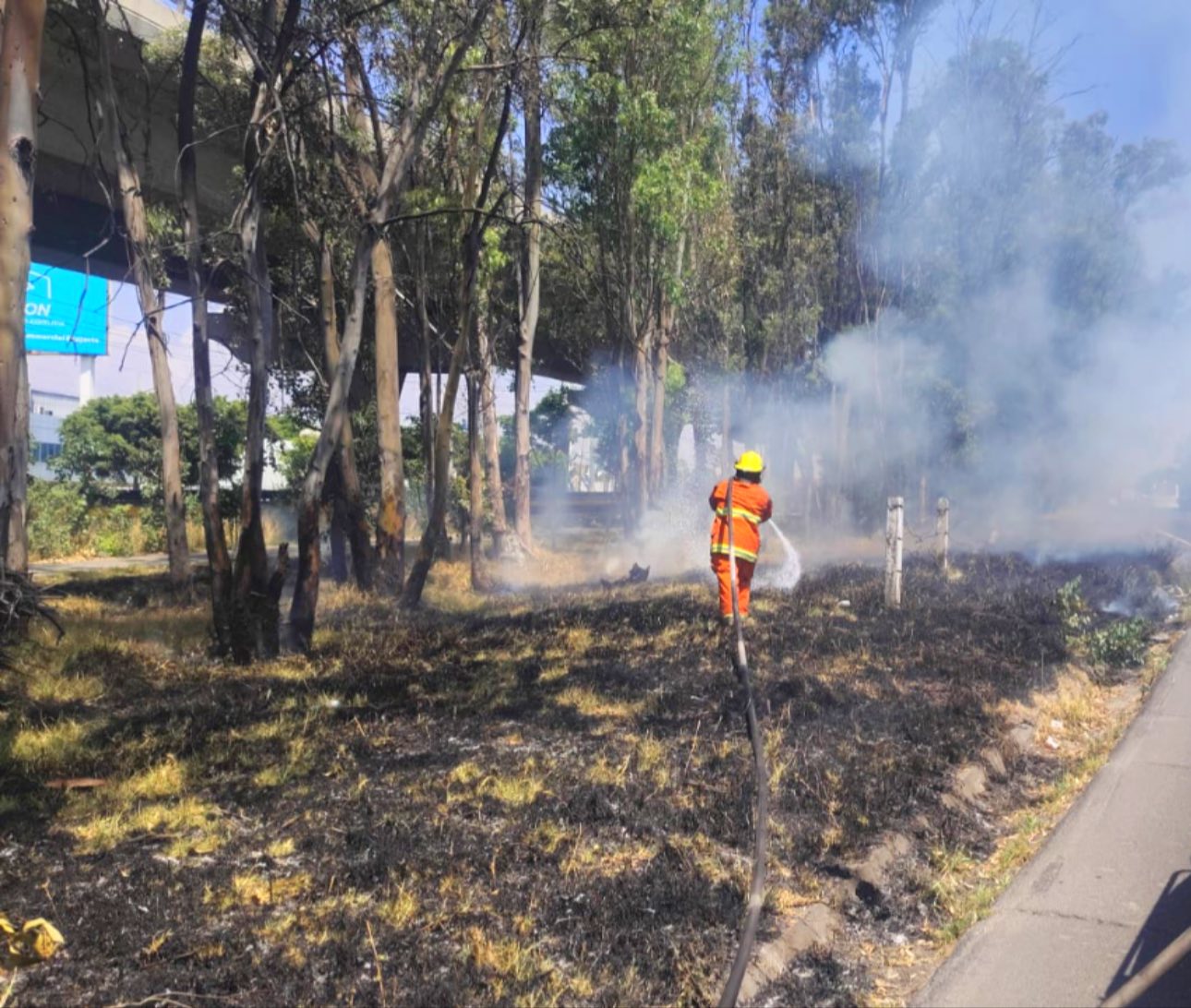 cuautlancingo combate incendio periferico vw 4