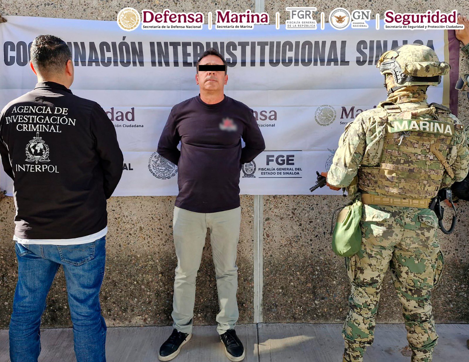 Capturan en Culiacán a presunto operador del Cártel de Sinaloa buscado por EE.UU.