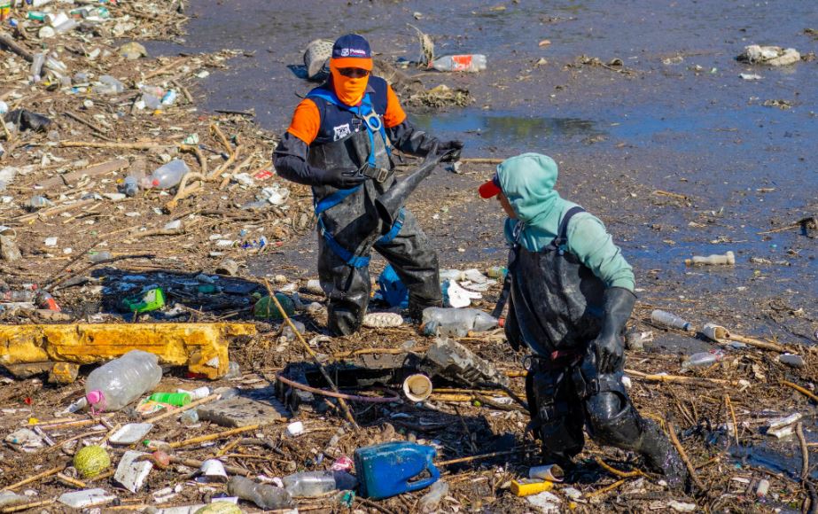 Gobierno de Puebla refuerza limpieza en zonas vulnerables a inundaciones