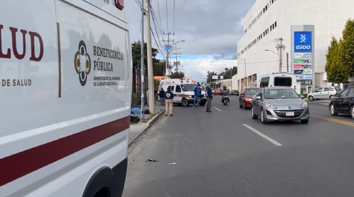 Tragedia en Tlaxcala: otro motociclista pierde la vida en brutal choque