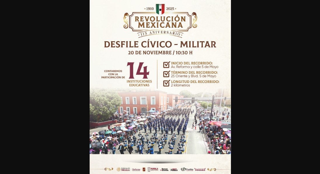 Un desfile masivo para conmemorar la historia