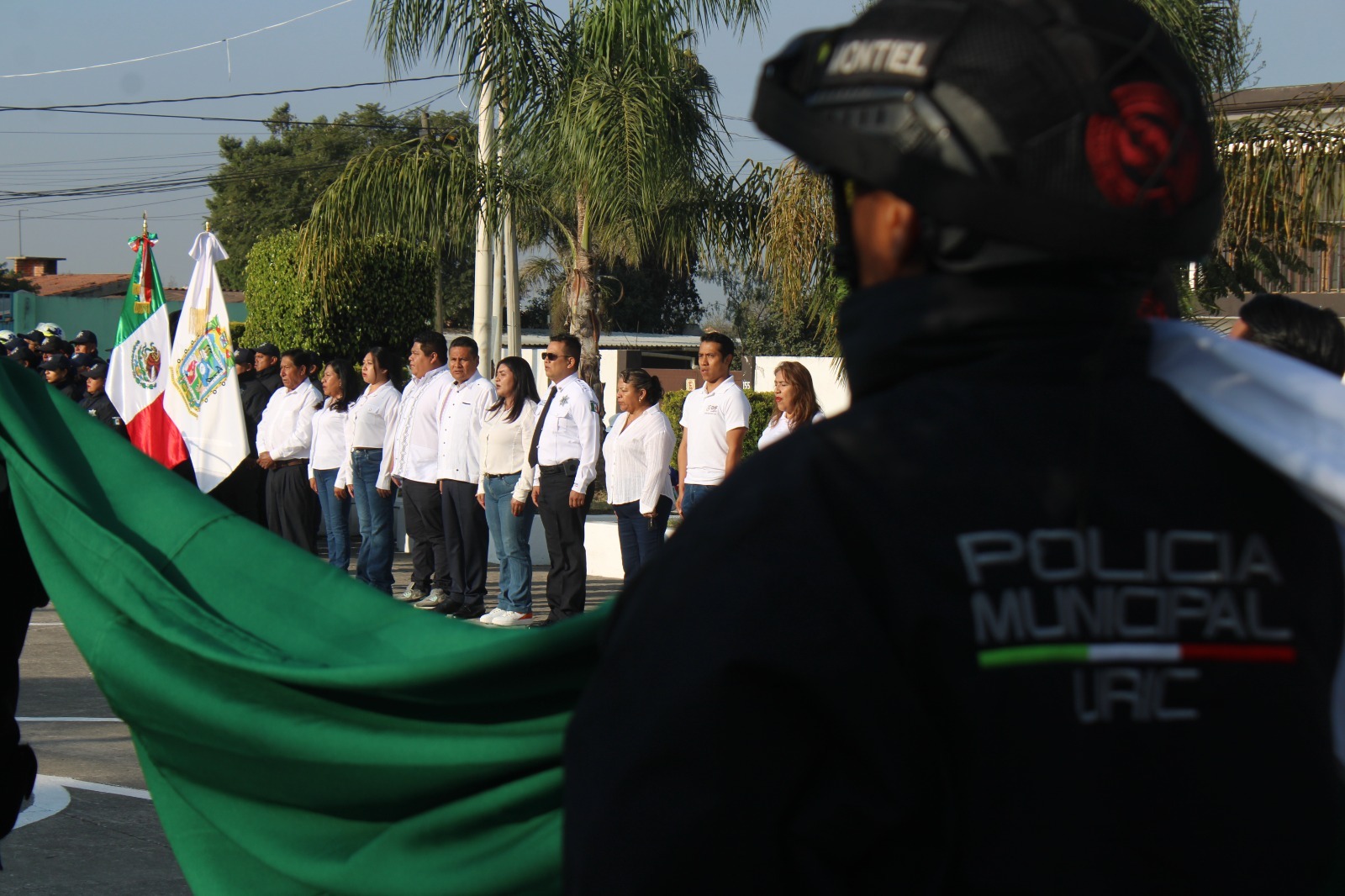 Con desfile cívico, Coronango conmemora el 115 Aniversario de la Revolución Mexicana