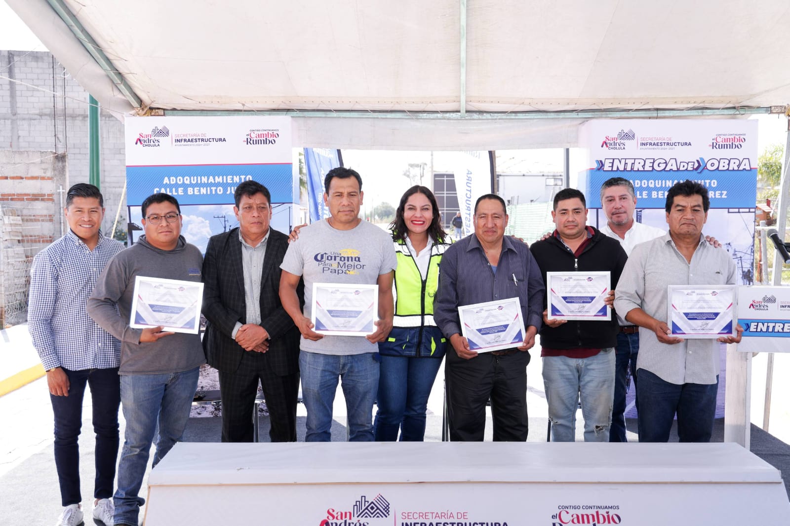 inauguran adoquinamiento tlaxcalancingo 3
