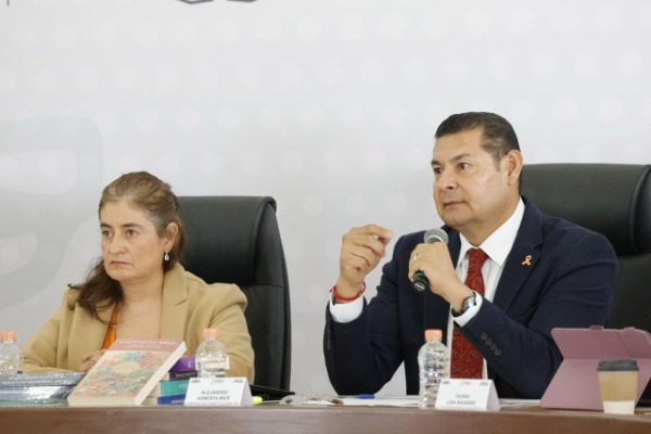 Afirma Armenta que Puebla no está lista para levantar la Alerta de Violencia de Género