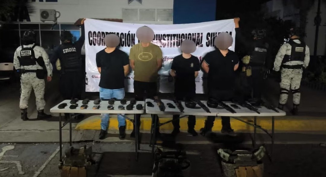 Operativos en Culiacán desatan intenso aseguramiento de armas y droga