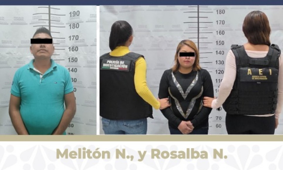 Detienen a pareja por violencia familiar en Puebla