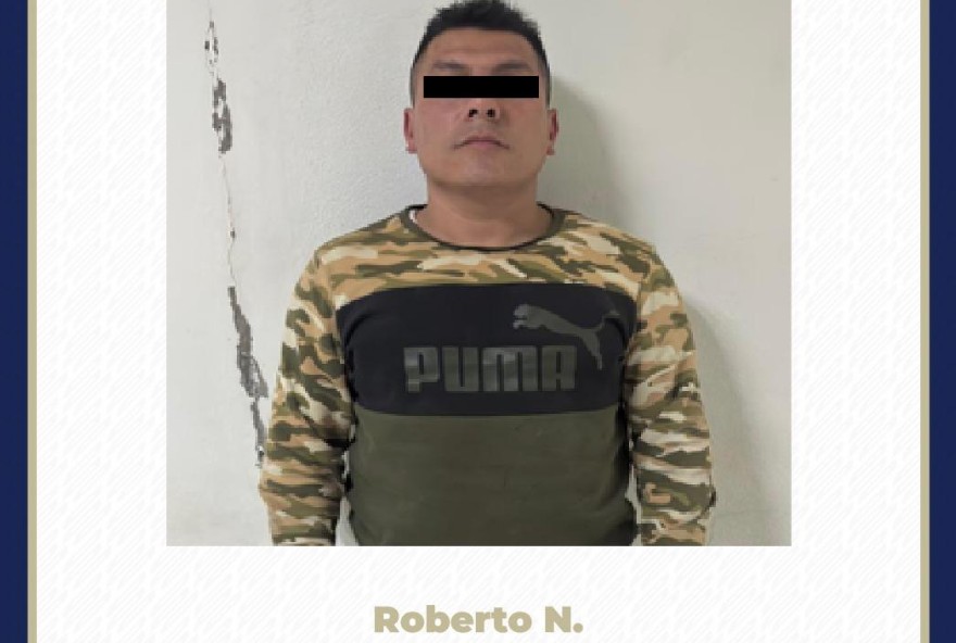 Detención en la colonia Santa Anita