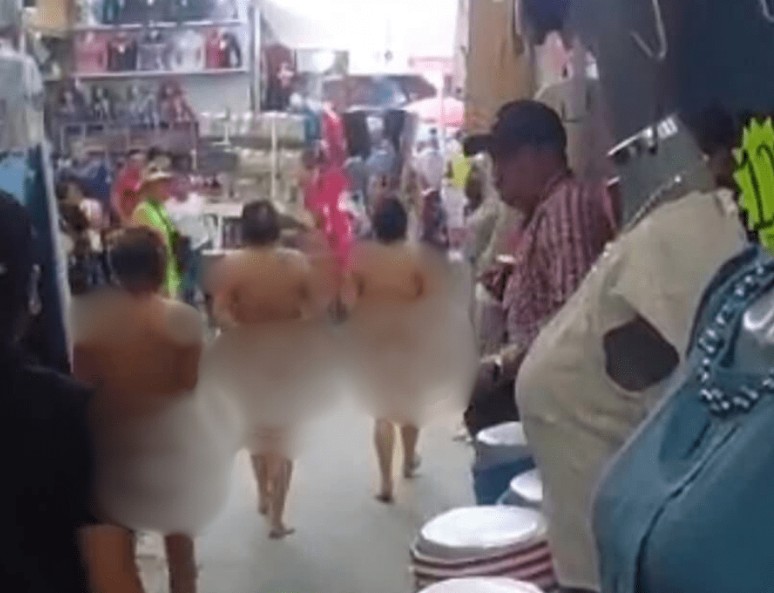 Tres mujeres agredidas en el tianguis de Texmelucan