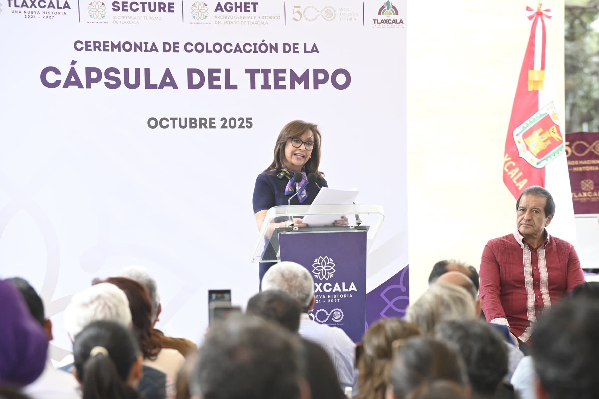 ¿Dónde estarás en 50 años? Resguardan objetos conmemorativos por los 500 años de Tlaxcala