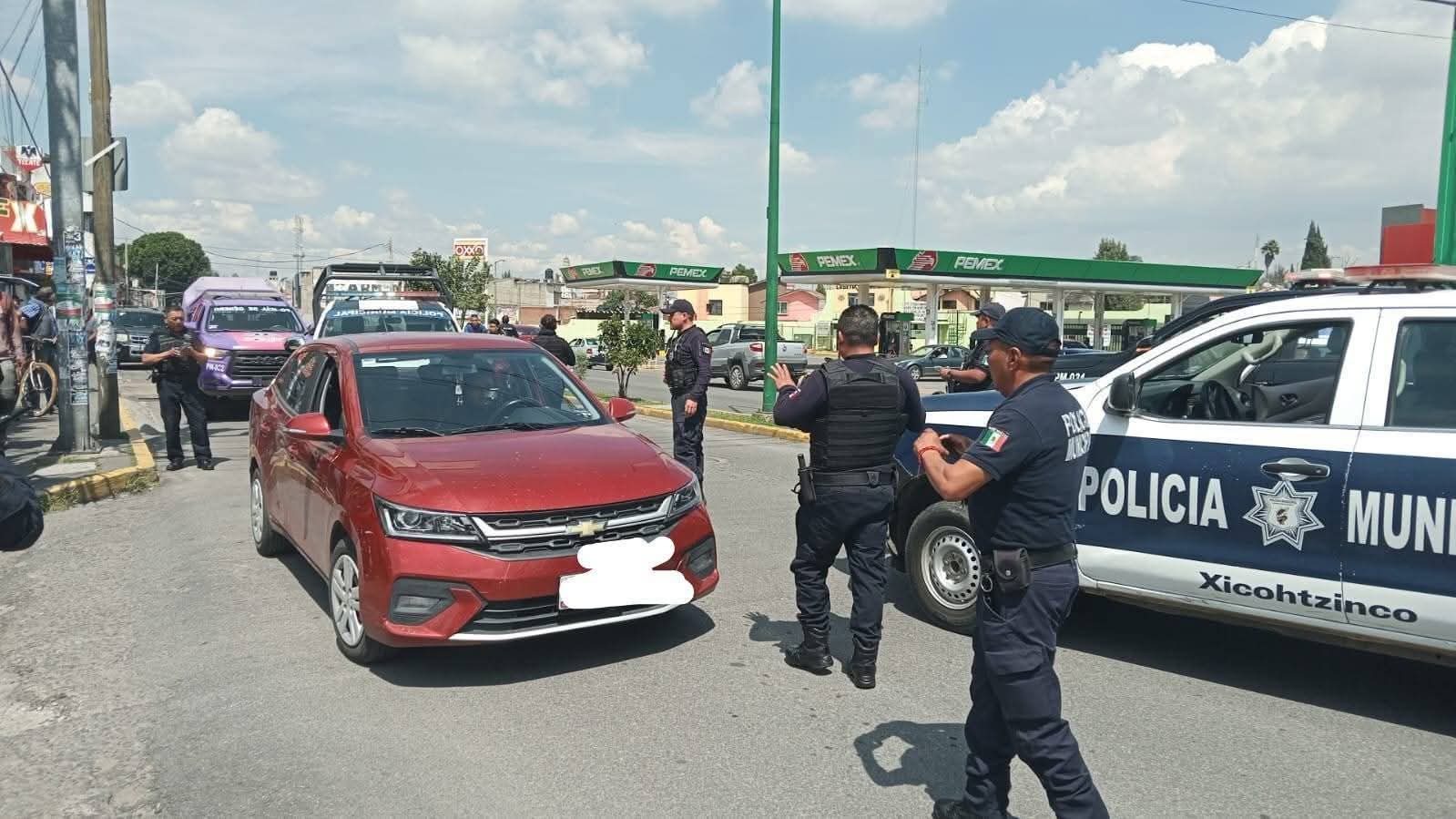 Frustran robo a cuentahabiente en Papalotla; detienen al presunto responsable en Zacatelco