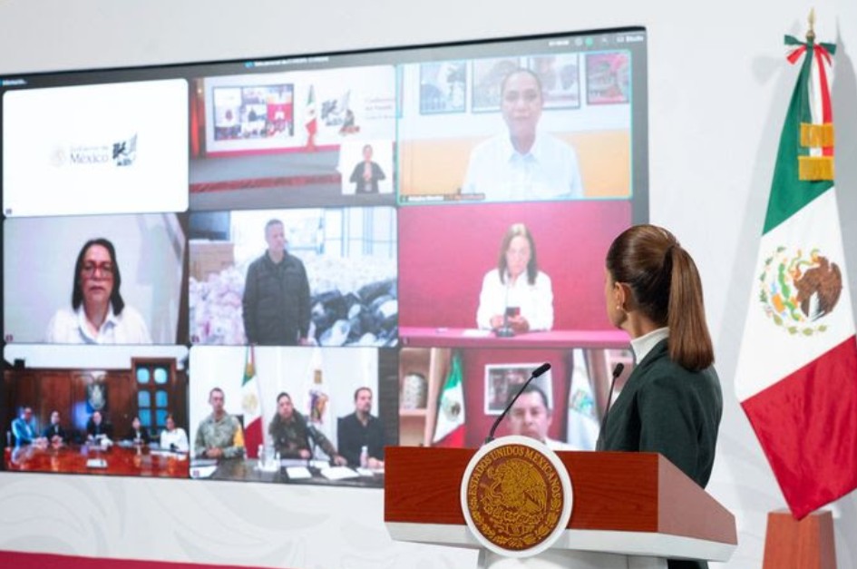 Sheinbaum refuerza acciones de apoyo en zonas afectadas