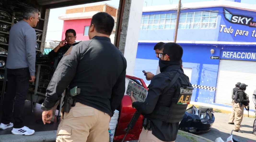 Cateos simultáneos en la zona de la 46 Poniente