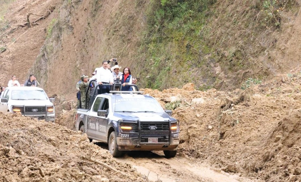 Gobierno de Puebla coordina recuperación tras lluvias intensas