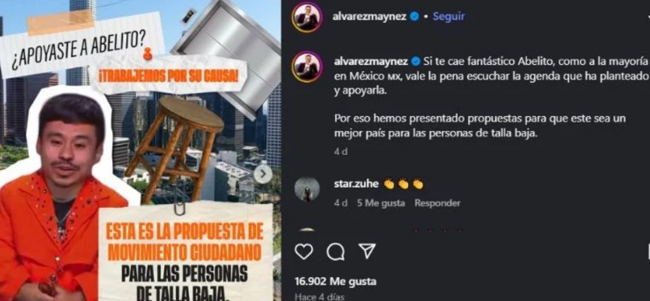 Abelito desmiente implicación política