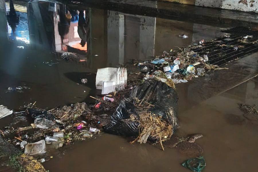 Realiza limpieza y apertura de alcantarillas para evitar encharcamientos: Protección Civil Cholula