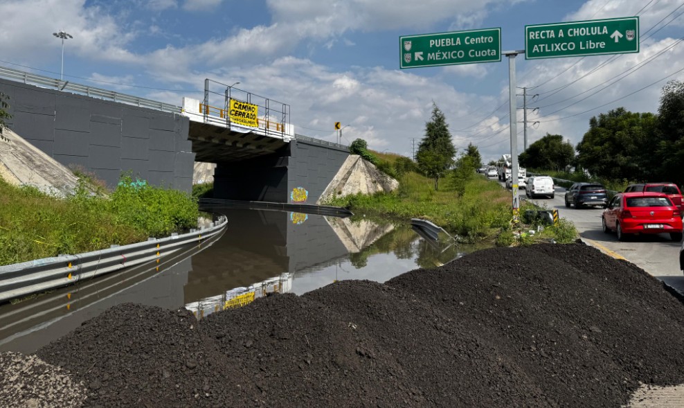 Cierre temporal en Periférico Ecológico por obras de drenaje