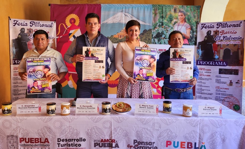 Acatzingo celebra la Feria Patronal El Calvario