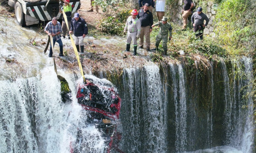 Búsqueda acuática en Tenango y Pahuatlán