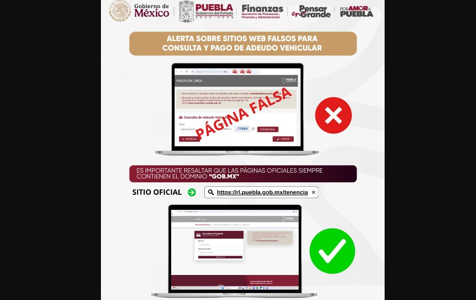 Alerta por fraude digital en pagos vehiculares