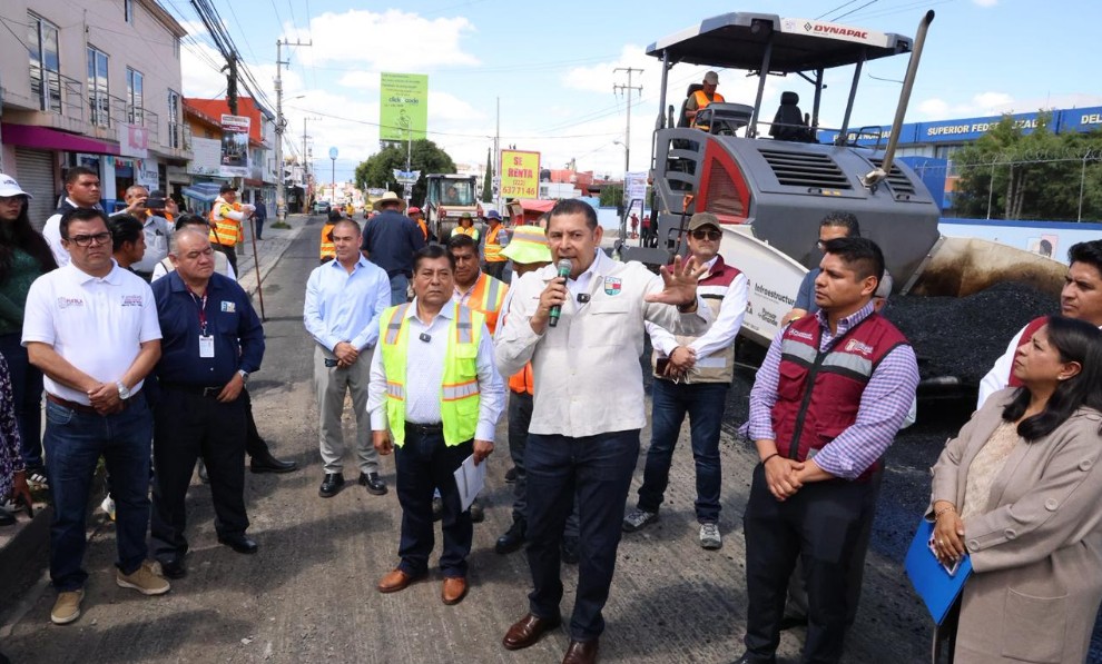 Avanzan obras clave en la zona metropolitana de Puebla