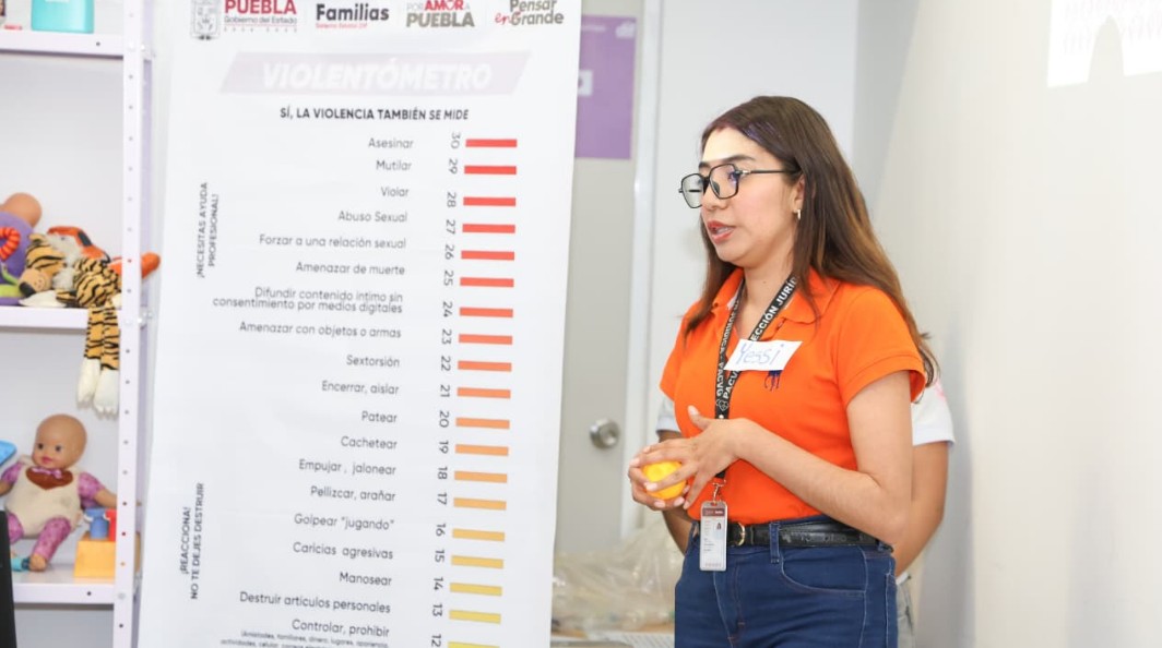 Talleres de prevención en Huejotzingo