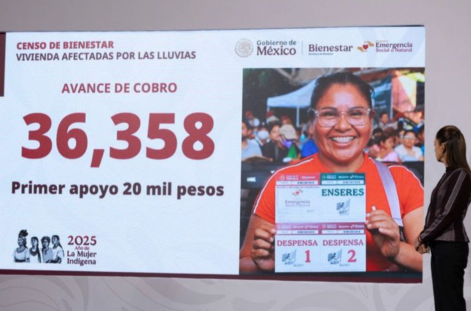 Avance en la reconstrucción de caminos y servicios